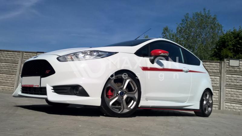 Front Bumper Spoiler suitable for Ford Fiesta ST Mk7 Facelift