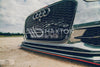 Audi - A6 C7 - S-Line - Front Racing Splitter - 2 Splitters = 1 Set