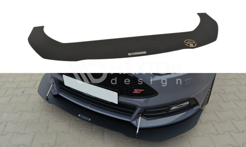 FOR FORD FOCUS - MK3 ST - FACELIFT - FRONT RACING SPLITTER
