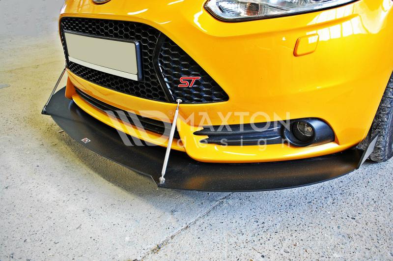 FOR FORD FOCUS - MK3 ST - PREFACE - FRONT RACING SPLITTER - V2