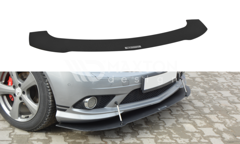 Front Racing Splitter suitable for Mercedes-Benz C Sedan / Estate AMG-Line W204 / S204