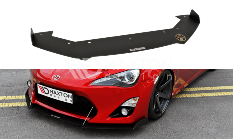 FOR TOYOTA - GT86 - FRONT RACING SPLITTER - WITH WINGS
