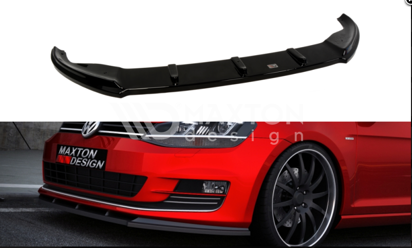 Volkswagen - MK7 Golf GTI - Front Splitter - V1 – Maxton Design Canada