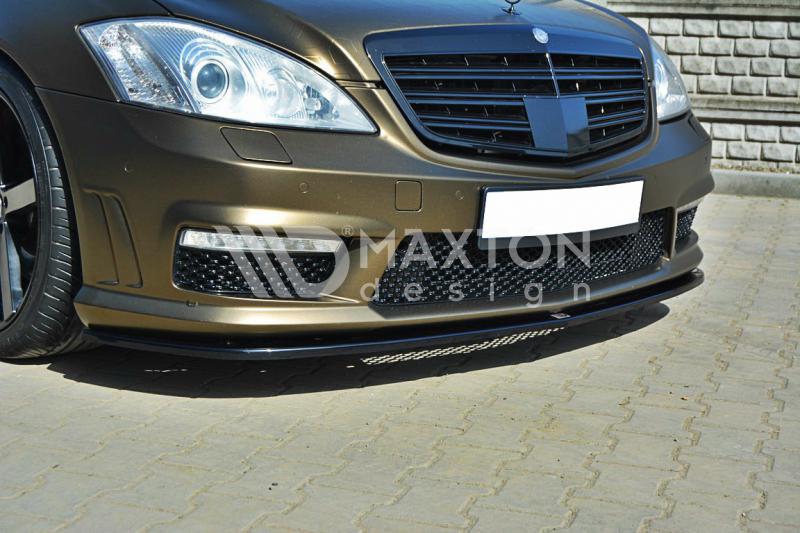 FOR MERCEDES - S-CLASS - W221 - AMG - FRONT SPLITTER