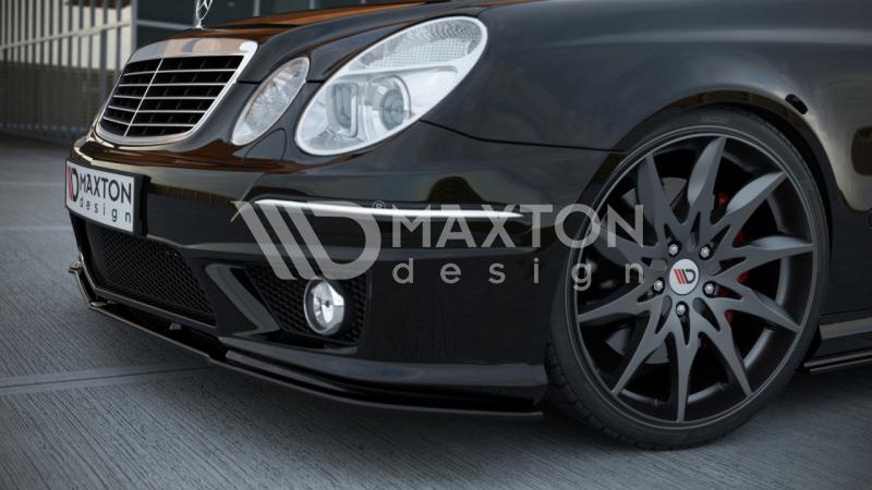 FOR MERCEDES - E-CLASS - W211 - AMG - FRONT SPLITTER - FACELIFT