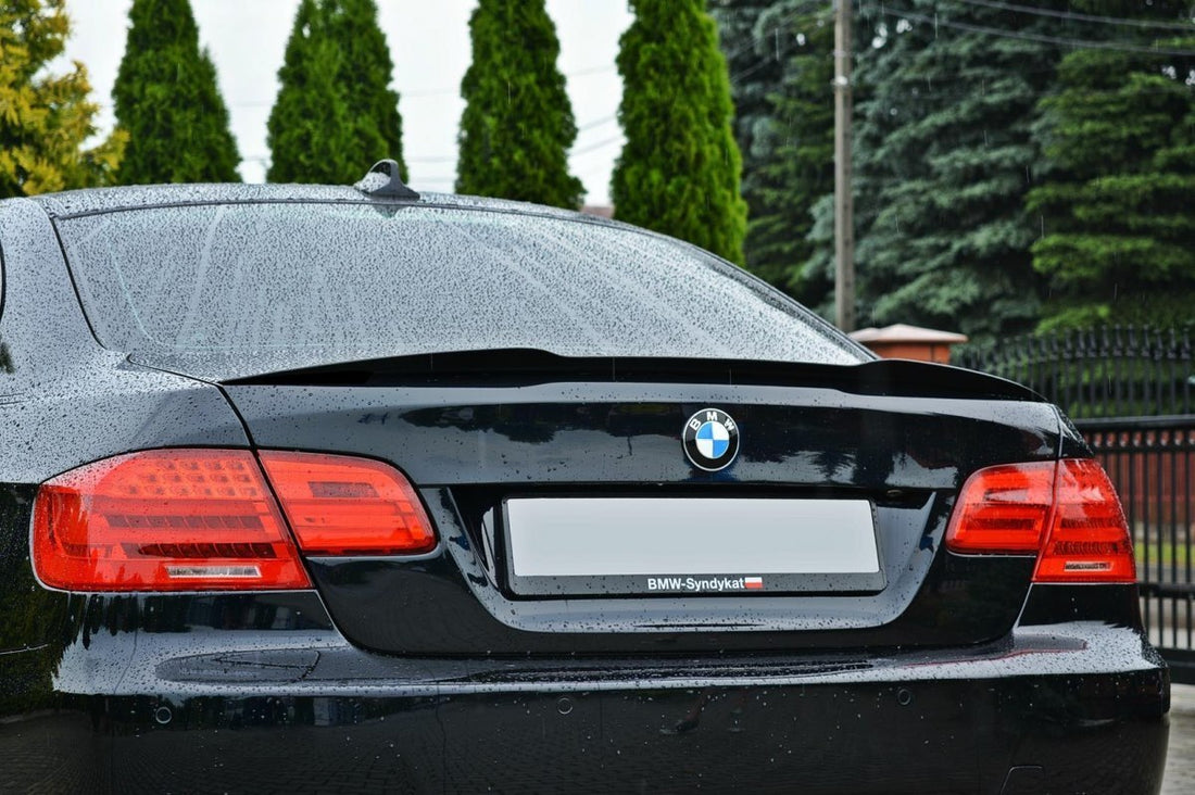 FOR BMW - 3 SERIES - E92 - M-PACK - FACELIFT - REAR SPOILER EXTENSION