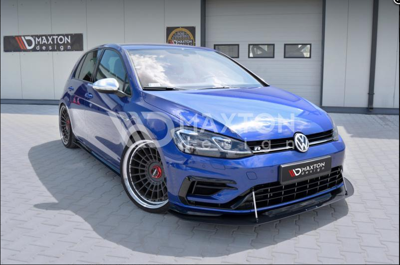 Racing Side Skirts Diffusers suitable for Volkswagen Golf Mk7 R / R-Line Facelift