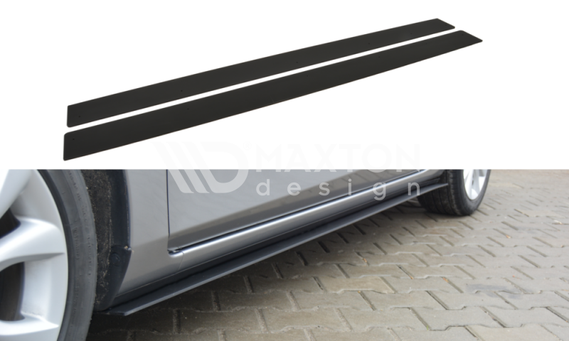 FOR MAZDA - 3 MK2 - SPORT - RACING SIDE SKIRTS DIFFUSERS - PREFACE