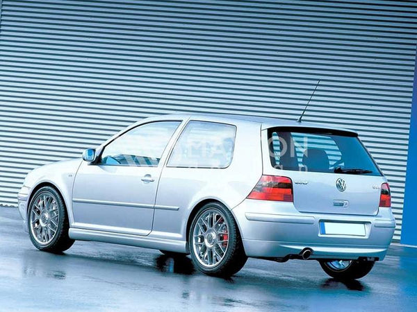 Volkswagen - MK4 Golf - Rear Bumper Extension - 25TH ANNIVERSARY LOOK - (with one exhaust hole)