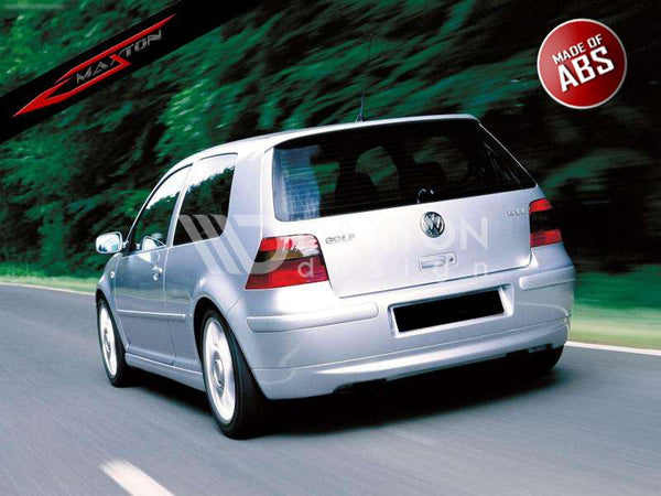 FOR VOLKSWAGEN - MK4 GOLF - REAR BUMPER EXTENSION - 25'TH ANNIVERSARY LOOK (WITHOUT EXHAUST HOLE)