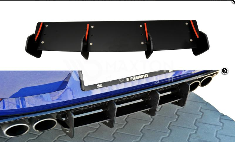 VOLKSWAGEN - MK7.5 GOLF R - FACELIFT - REAR DIFFUSER – Maxton Design Canada