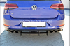 Volkswagen - MK7.5 Golf R - Facelift - Rear Diffuser