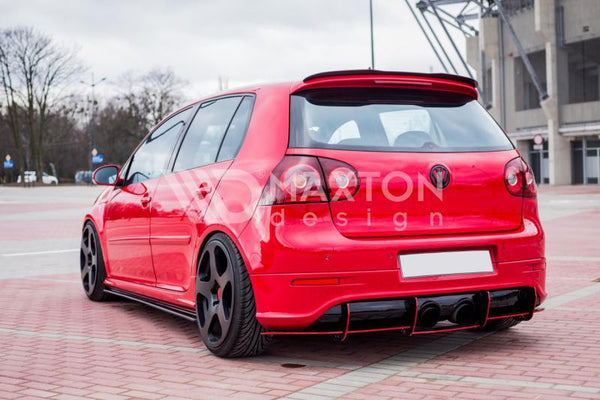 FOR VOLKSWAGEN - MK5 GOLF R32 - REAR DIFFUSER