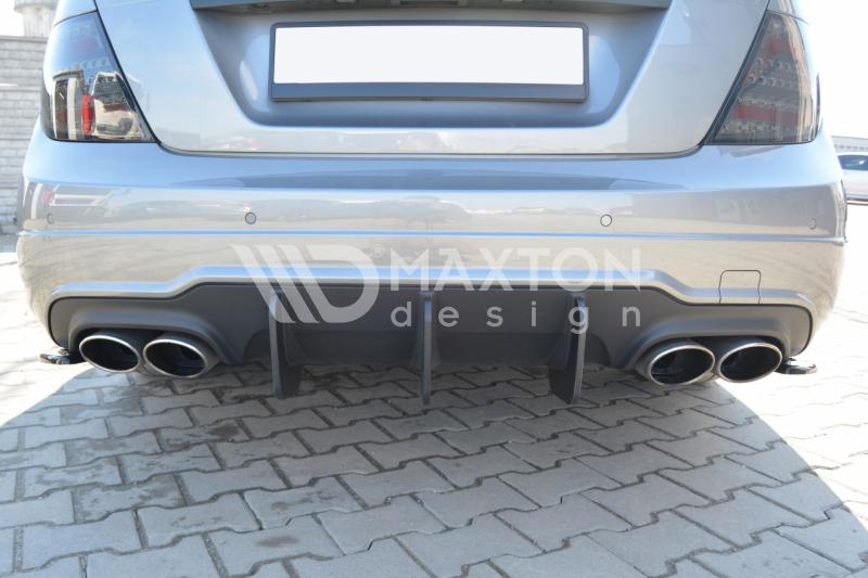 Mercedes - C-Class - W204 - Rear Diffuser - V2 - Facelift – Maxton ...