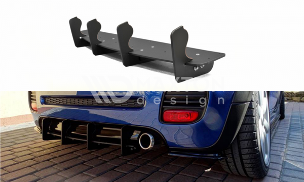 Mini Cooper R56 Rear Diffuser Mini - Cooper - R56 - JCW - Rear Diffuser – Maxton Design Canada