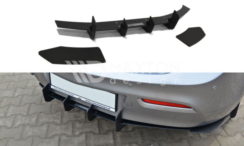 FOR MAZDA - 3 MK2 - SPORT - REAR DIFFUSER - REAR SIDE SPLITTERS - PREFACE