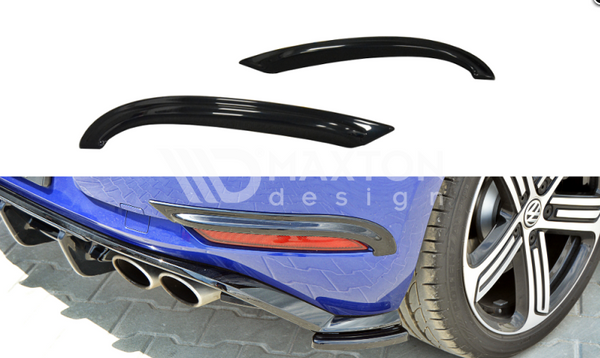FOR VOLKSWAGEN - MK7.5 GOLF R - FACELIFT - REAR FRAMES FOR LIGHTS