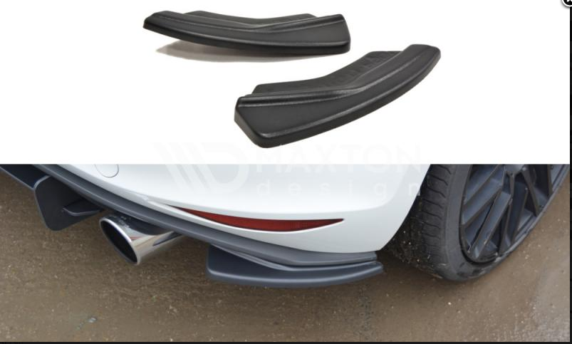 Rear Side Splitters suitable for Volkswagen Golf Mk7 GTI