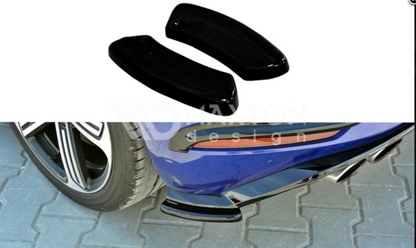 FOR VOLKSWAGEN - MK7.5 GOLF R - FACELIFT - REAR SIDE SPLITTERS