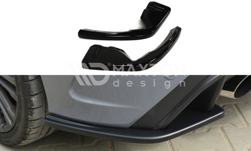 FOR FORD FOCUS - MK3 RS - REAR SIDE SPLITTERS