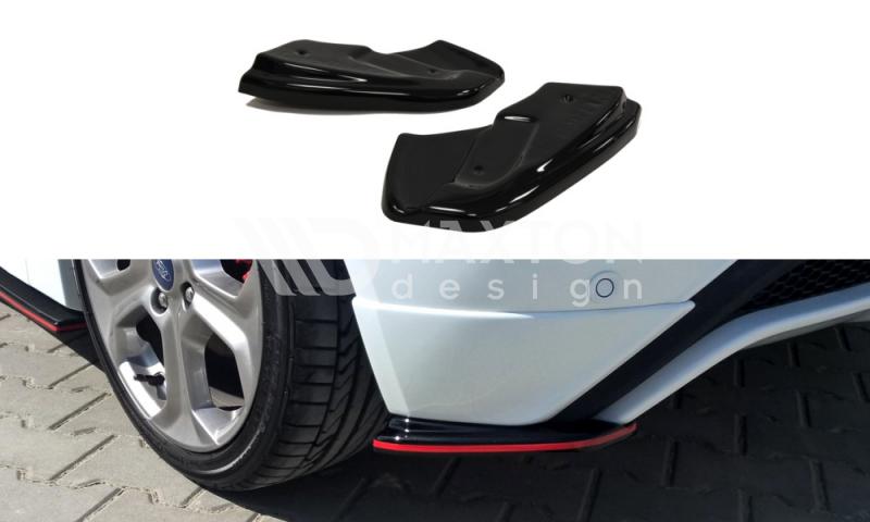 Rear Side Splitters suitable for Ford Fiesta ST / ST-Line / Zetec S Mk7 Facelift