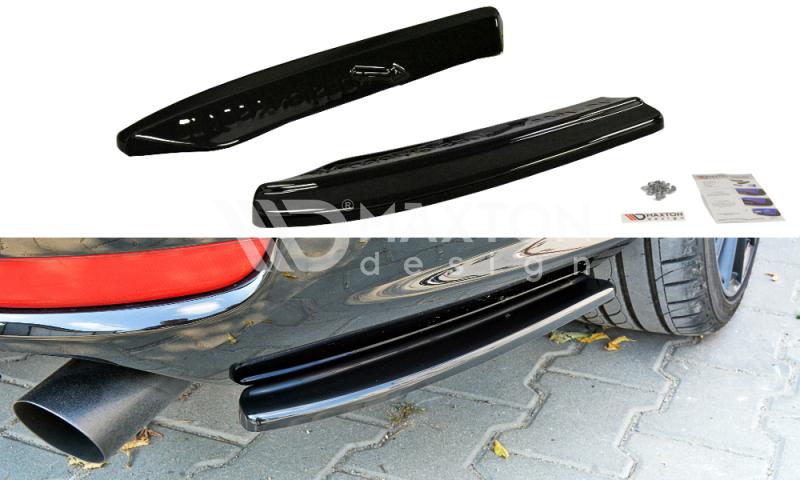FOR VOLVO - V50F - R-DESIGN - REAR SIDE SPLITTERS