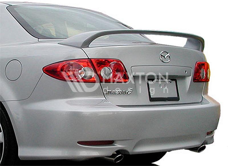 FOR MAZDA - 6 MK1 - SALOON - HATCHBACK - REAR SPOILER