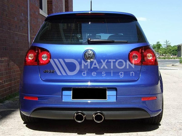 FOR VOLKSWAGEN - MK5 GOLF R32 - REAR VALANCE - WITH 2 EXHAUST HOLES - FOR R32 EXHAUST