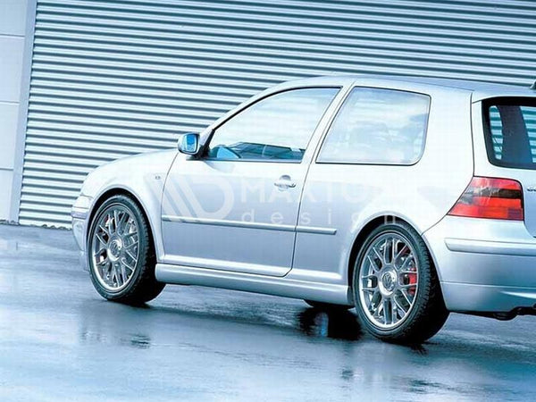 FOR VOLKSWAGEN - MK4 GOLF - SIDE SKIRTS - 25TH ANNIVERSARY LOOK