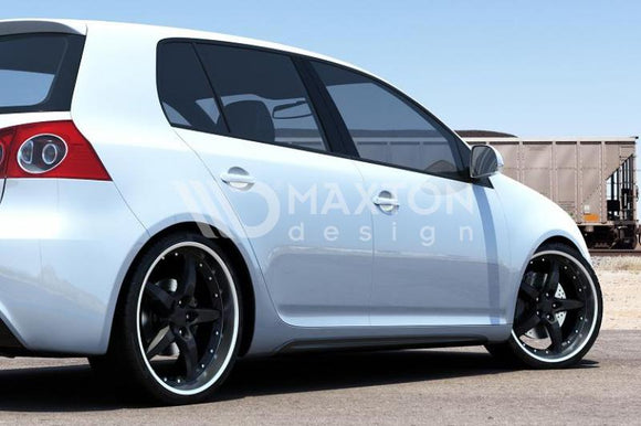 Volkswagen - MK5 Golf - Side Skirts - MK6 GTI Look ABS Plastic