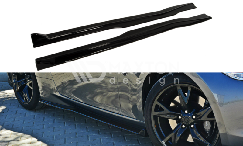 Side Skirts Diffusers V.1 suitable for Nissan 370Z