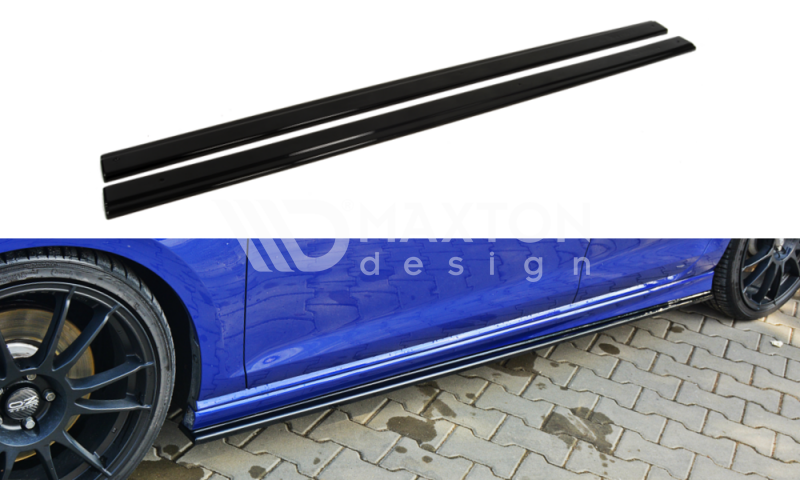 FOR VOLKSWAGEN - MK7 GOLF R - SIDE SKIRTS DIFFUSERS - HATCHBACK / WAGON