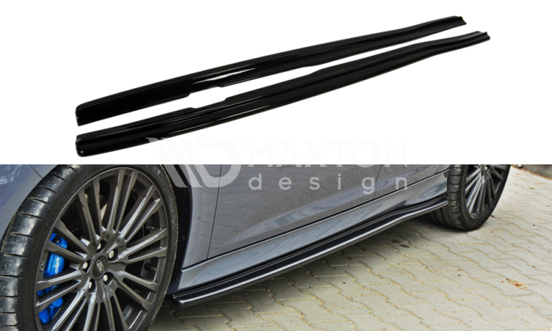 Side Skirts Diffusers suitable for Ford Focus RS Mk3
