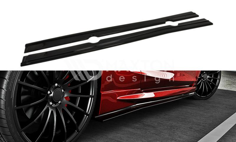 Side Skirts Diffusers suitable for Ford Fiesta ST / ST-Line Mk7 / Mk7 Facelift