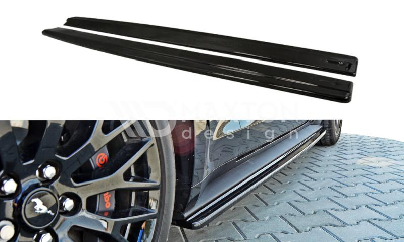 FOR FORD MUSTANG GT - MK6 - SIDE SKIRTS DIFFUSERS