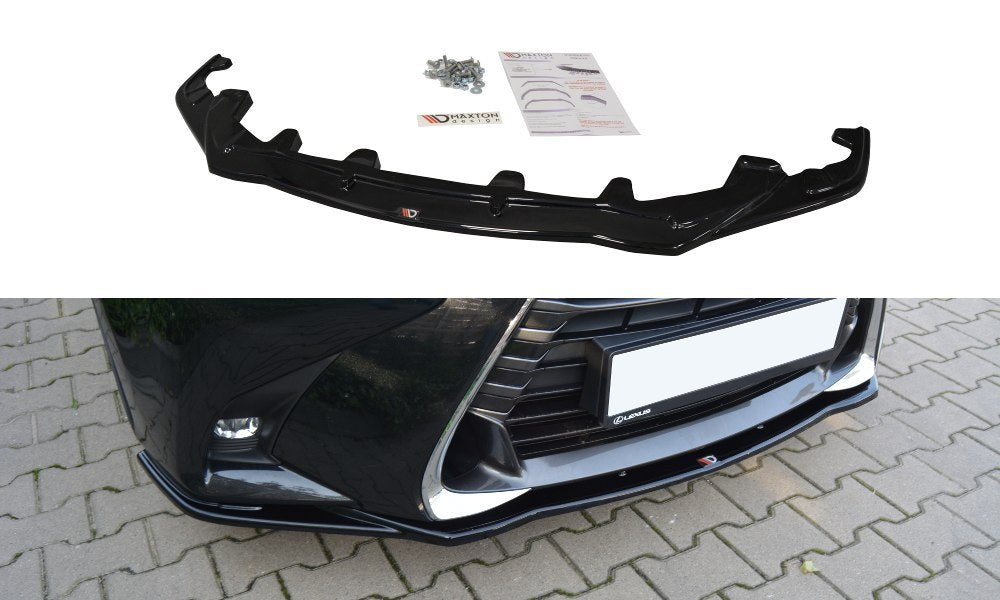 FOR LEXUS - GS - MK4 - FACELIFT - FRONT SPLITTER - V1