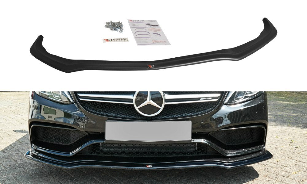 FOR MERCEDES - C-CLASS - C63 AMG WAGON / SEDAN - W205 - FRONT SPLITTER - V1