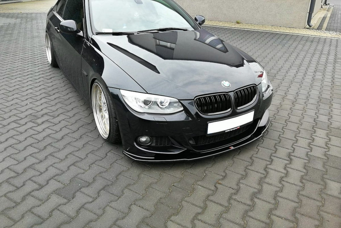FOR BMW - 3 SERIES - E92 - M-PACK - FRONT SPLITTER - FACELIFT - V1