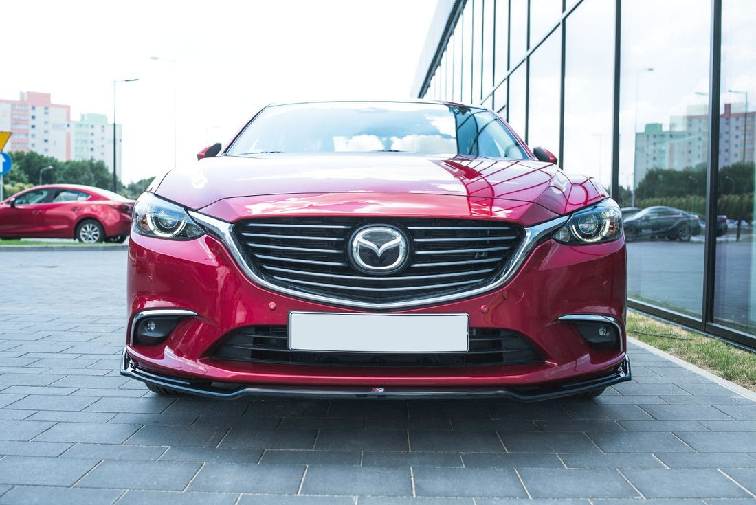 FOR MAZDA - 6 - MK3 FACELIFT - FRONT SPLITTER - V2