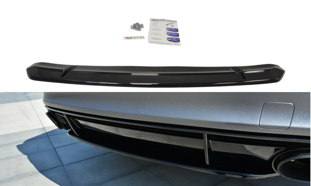 FOR AUDI - RS7 - FACELIFT - CENTRAL REAR SPLITTER