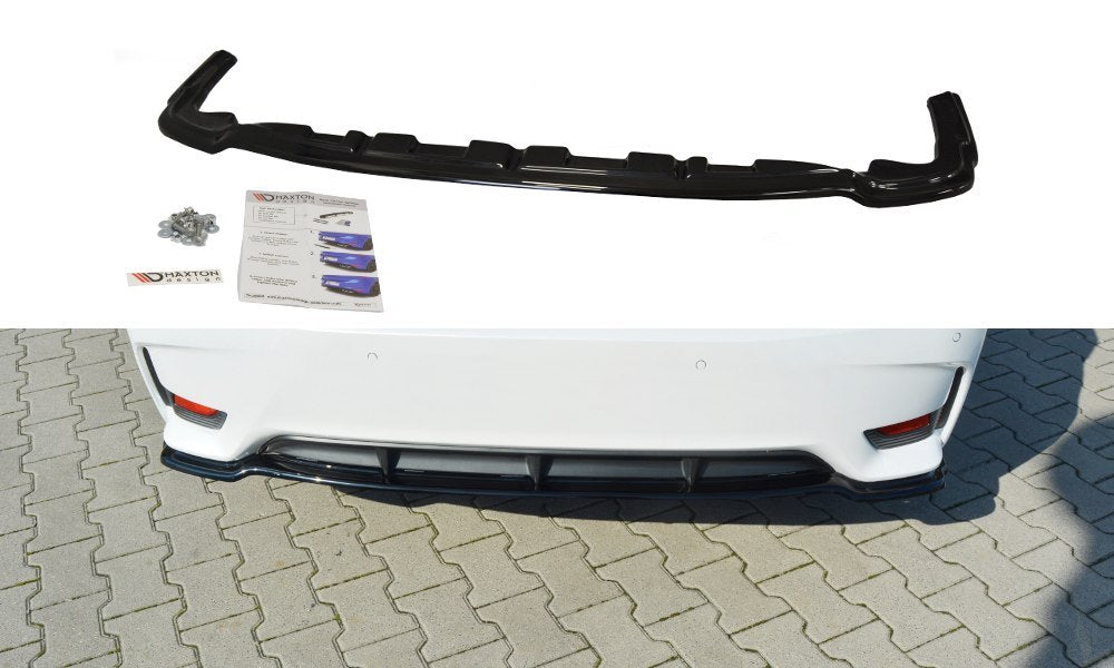 Rear Splitter suitable for Lexus CT Mk1 Facelift (without vertical bars)