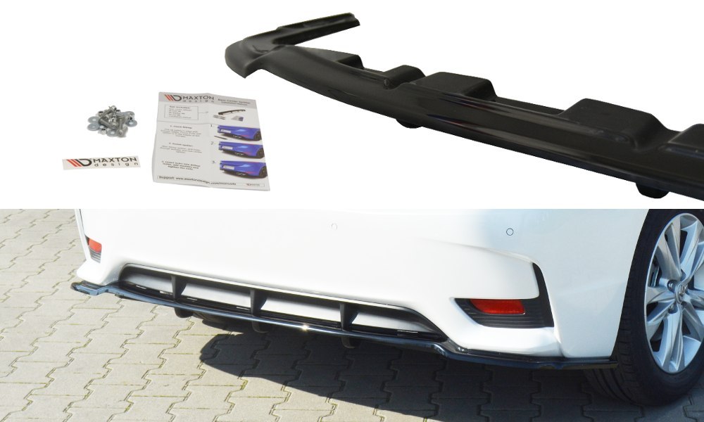 Rear Splitter suitable for Lexus CT Mk1 Facelift (with vertical bars)