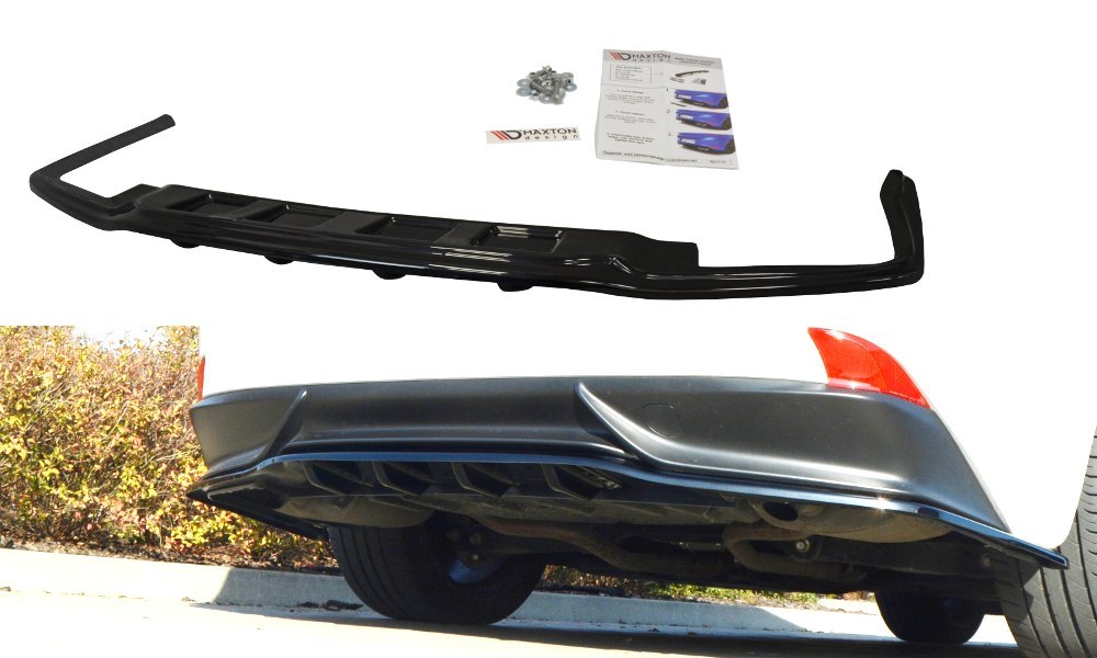 FOR LEXUS - IS - MK3 H - CENTRAL REAR SPLITTER (WITH VERTICAL BARS)