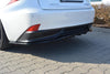 LEXUS - IS - MK3 H - CENTRAL REAR SPLITTER (with vertical bars)