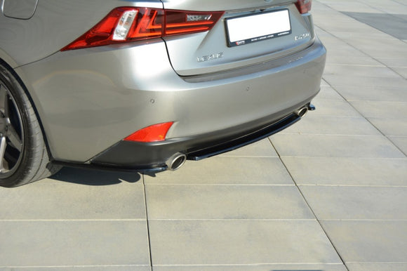 LEXUS - IS - MK3 T - CENTRAL REAR SPLITTER (without vertical bars)