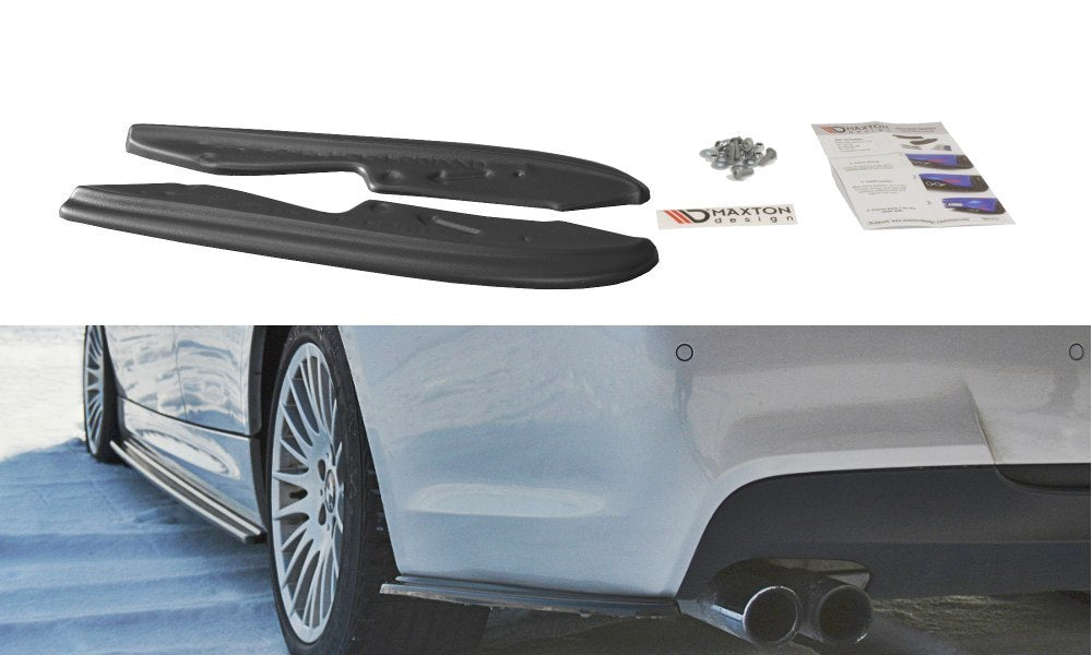 FOR BMW - 3 SERIES - E90 - M-PACK - PREFACE - REAR SIDE SPLITTERS
