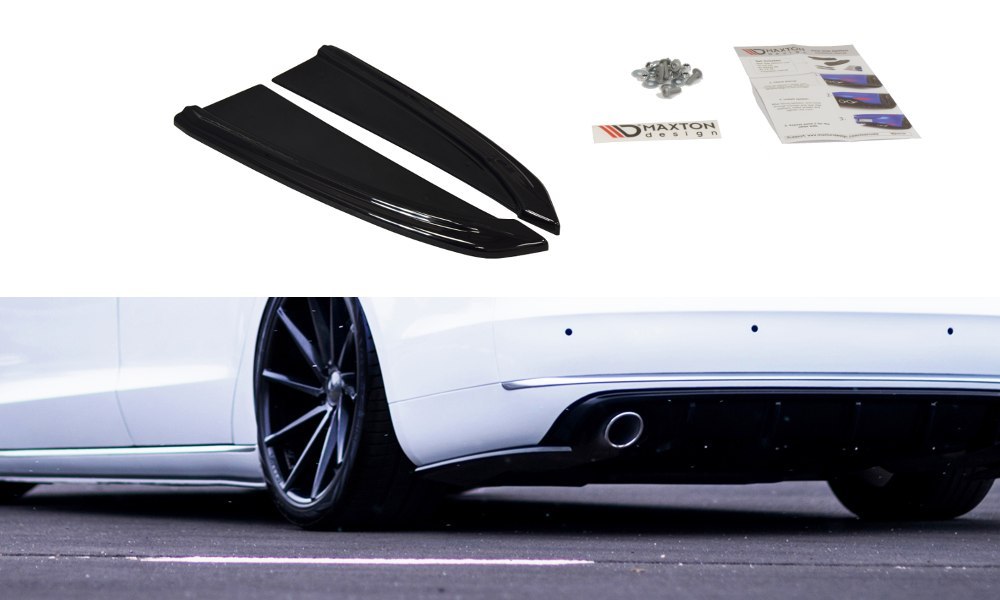 FOR AUDI - A8 D4 - REAR SIDE SPLITTERS