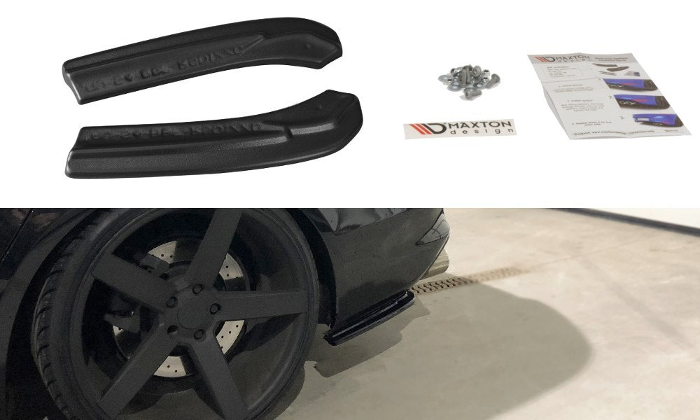 FOR AUDI - S4 B8.5 - REAR SIDE SPLITTERS