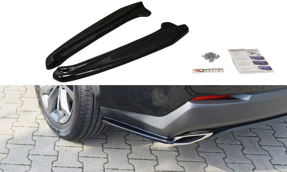 FOR LEXUS - NX - MK1 T - REAR SIDE SPLITTERS
