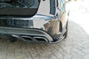 Mercedes - C-Class - C63 AMG Wagon / Sedan - W205 - Rear Side Splitters